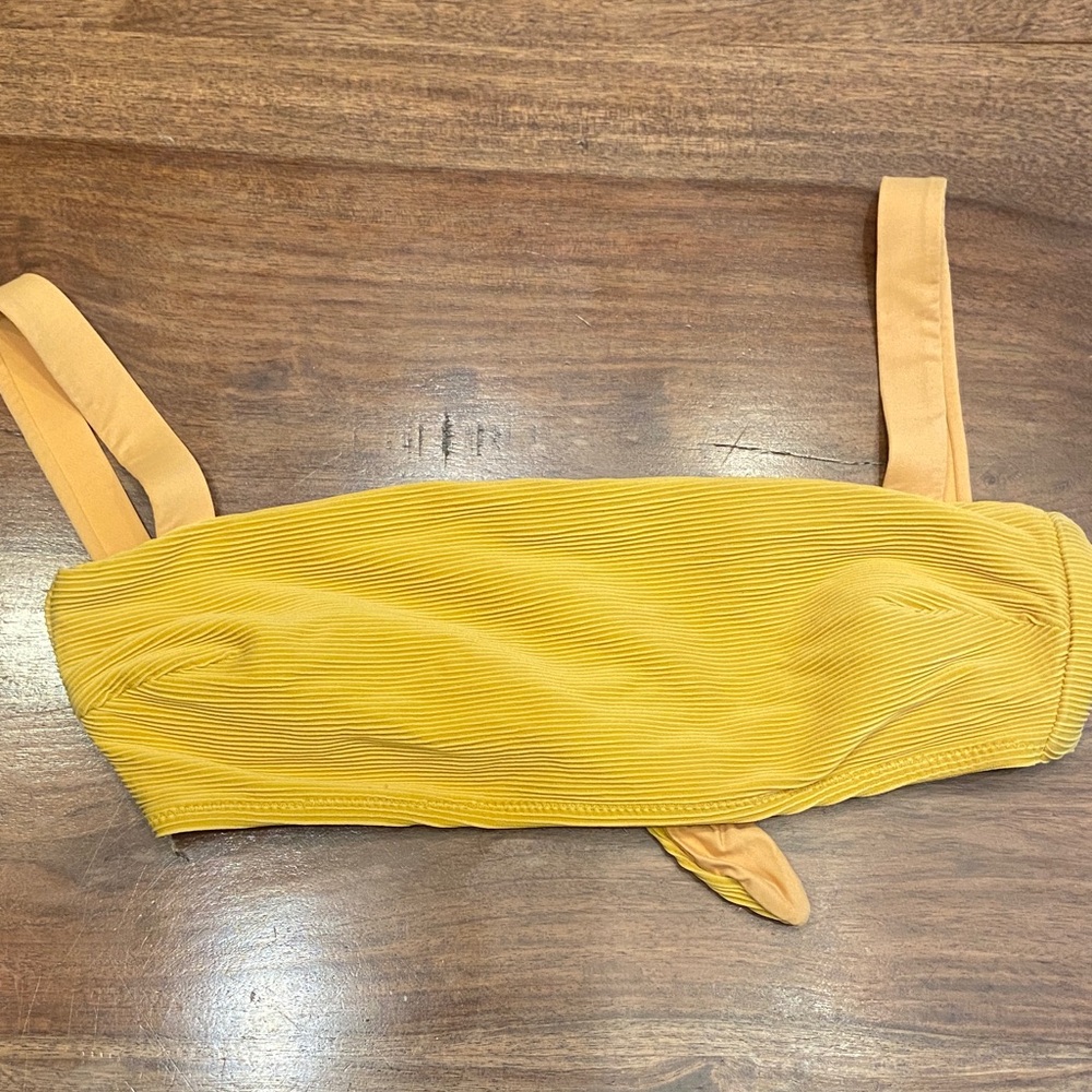 Vitamin A Fred Segal ribbed bikini top